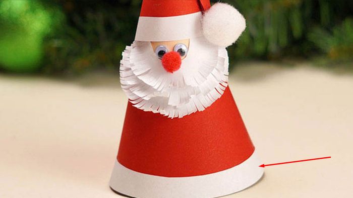Cách làm và trang trí nón Noel tại nhà